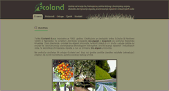 Desktop Screenshot of ecoland.hr